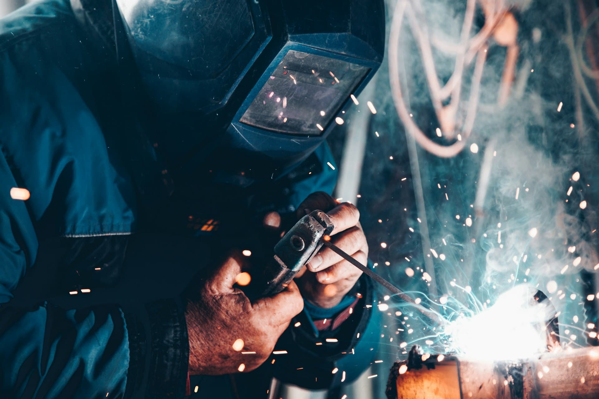 Industrial workshop and welding facility