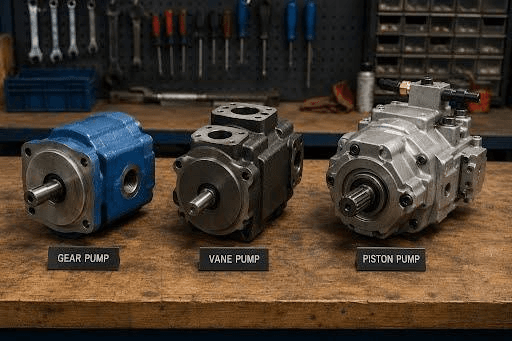 Hydraulic pump repair and rebuild